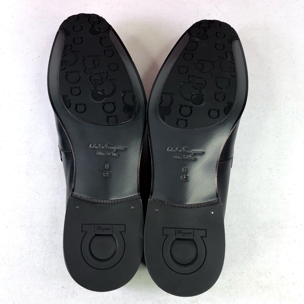 Salvatore Ferragamo Silas Calfskin Leather Shoes - Picture 7 of 9